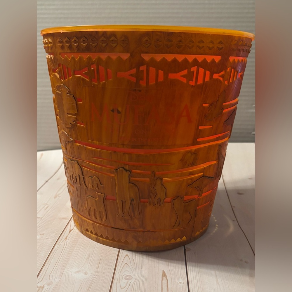 AMC Disney Mufasa The Lion King Light Up Popcorn Bucket LED 2024